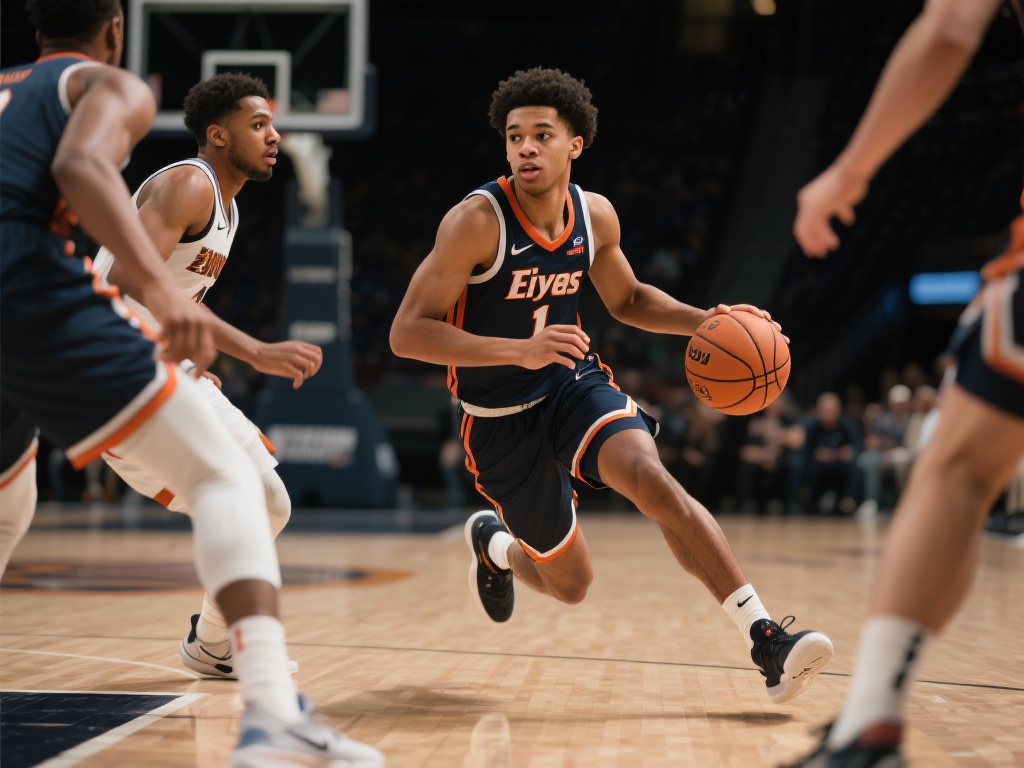 篮球比赛中，持球突破是球员展现个人能力的