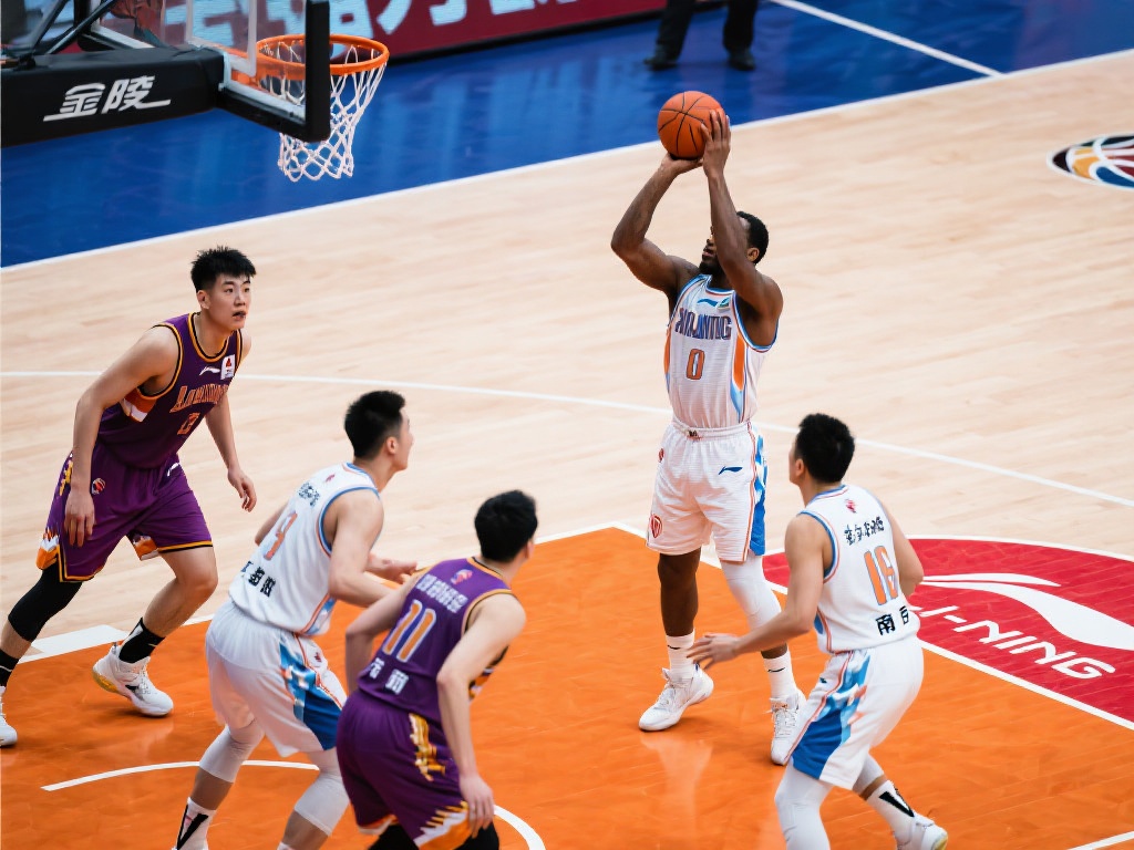 桑韦尔首节压哨三分命中,新疆32-27领先南京结束第一节 比赛一开始,新疆队便展现出强大的团队协作